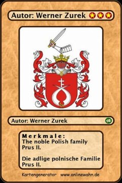 The noble Polish family Prus III. Die adlige polnische Familie Prus III. (eBook, ePUB) - Zurek, Werner