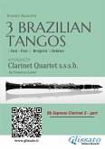 Bb Clarinet 2: Three Brazilian Tangos for Clarinet Quartet (fixed-layout eBook, ePUB)