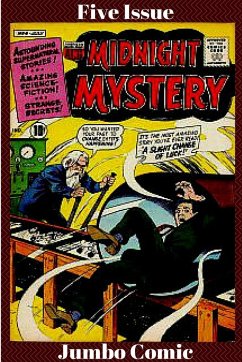 Midnight Mystery Five Issue Jumbo Comic - Whitney, Ogden