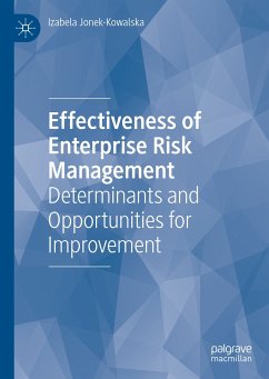 Effectiveness of Enterprise Risk Management (eBook, PDF) - Jonek-Kowalska, Izabela