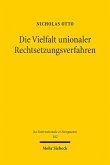 Die Vielfalt unionaler Rechtsetzungsverfahren (eBook, PDF)