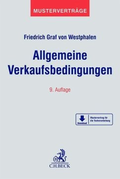 Allgemeine Verkaufsbedingungen - Westphalen, Friedrich Graf von