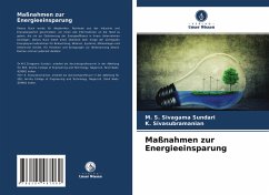 Maßnahmen zur Energieeinsparung - Sivagama Sundari, M. S.;Sivasubramanian, K.