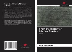 From the History of Literary Studies - Sokoliansky, Mark
