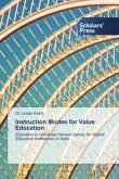 Instruction Modes for Value Education