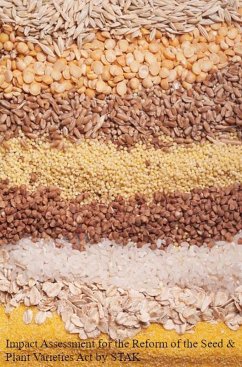 Cover Impact Assessment for the Reform of the Seed & Plant Varieties Act by STAK (eBook, ePUB)