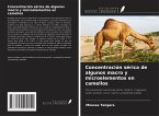 Concentración sérica de algunos macro y microelementos en camellos