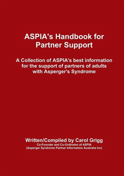 ASPIA's Handbook for Partner Support ASPIA's Handbook for Partner Support