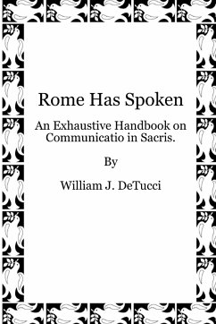 Rome Has Spoken - Detucci, William