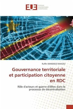 Gouvernance territoriale et participation citoyenne en RDC - MAKENGO KAHUSU, Ruffin