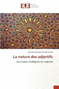 La nature des adjectifs - Martínez del Castillo, Jesús Gerardo