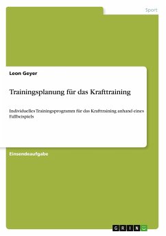 Trainingsplanung für das Krafttraining