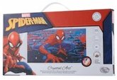 Craft Buddy CAK-MCU950M - Crystal Art Canvas Kit, Marvel Spiderman, 22x40 cm, Diamond Painting, Keilrahmen-Set