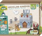 LENA® 42831 - Eco Upcycling Kingdom, DIY Ritterburg-Bastelset