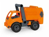 LENA® 04216 - EcoActives Müllwagen, orange/grau, L/B/H 30x14x17 cm