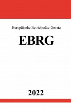Cover Europäische Betriebsräte-Gesetz EBRG 2022
