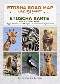 ETOSCHA KARTE (Etosha National Park, Namibia) mit Fotogalerie - Du Plessis, Claudia; Du Plessis, Wynand
