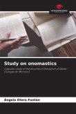 Study on onomastics