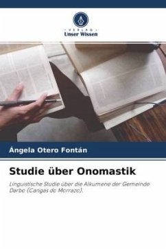 Studie über Onomastik - Otero Fontán, Ángela