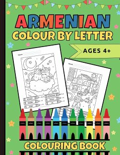 Armenian Colour By Letter Colouring Book - Abkarian Cimini, Natalie