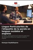 Linguo Particularités de l'étiquette de la parole en langues ouzbèke et anglaise