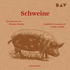 Schweine. Ein Portrait (MP3-Download) - Macho, Thomas