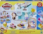 Hasbro F58365L0 - Play-Doh Kitchen, Knetspaß Café mit 20 Accessoires und 8 Dosen, Knete-Spielset