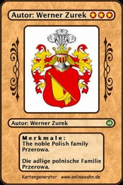 Cover The noble Polish family Przerowa. Die adlige polnische Familie Przerowa. (eBook, ePUB)