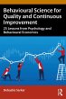 Behavioural Science for Quality and... - Bild 1