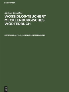 sche bis Schopenbruger - Wossidlos, Richard