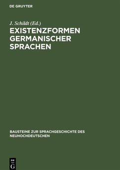 Existenzformen germanischer Sprachen