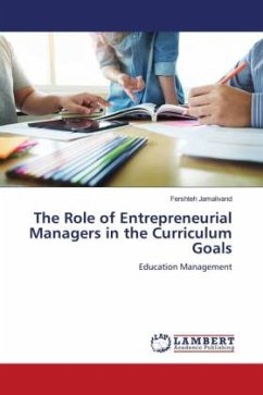 The Role of Entrepreneurial Managers in the Curriculum Goals
