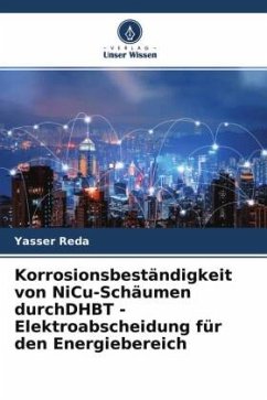 Korrosionsbeständigkeit von NiCu-Schäumen durchDHBT -Elektroabscheidung für den Energiebereich - Reda, Yasser;Abdel-Karim, Randa;El-Raghy, Saad