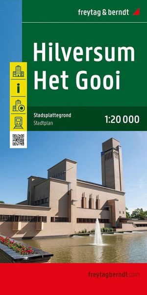 Hilversum / 't Gooi, Stadtplan 1:20.000, freytag & berndt