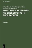 Entscheidungen des Reichsgerichts in Zivilsachen. Band 80