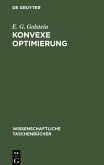 Konvexe Optimierung Konvexe Optimierung