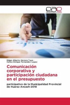 Comunicación corporativa y participación ciudadana en el presupuesto