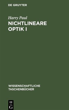 Nichtlineare Optik I - Paul, Harry