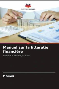 Manuel sur la littératie financière - GOWRI, M