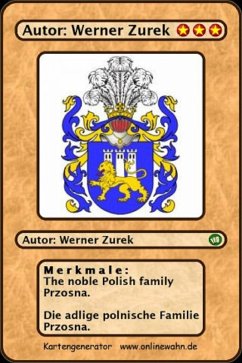 Cover The noble Polish family Przosna. Die adlige polnische Familie Przosna. (eBook, ePUB)