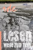 Lesen – Wege zum Text (eBook, ePUB)