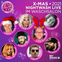 NightWash Live, Xmas 2021 (MP3-Download) - Stäblein, Simon; Bensmann, Sven; Brümmer, Laura; Salmen, Patrick; Lampert, Fabian; Benndorf, Karo; Pengco, Pam; Grundt, Dennis
