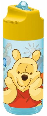 Winnie the Pooh, Trinkflasche mit Strohhalm