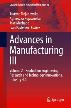 Advances in Manufacturing III