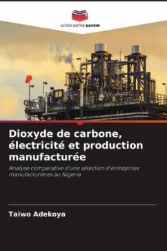 Dioxyde de carbone, électricité et production manufacturée - Adekoya, Taiwo