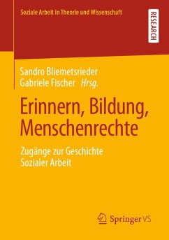 Cover Erinnern, Bildung, Menschenrechte (eBook, PDF)