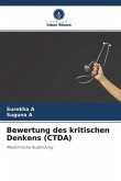 Bewertung des kritischen Denkens (CTDA)