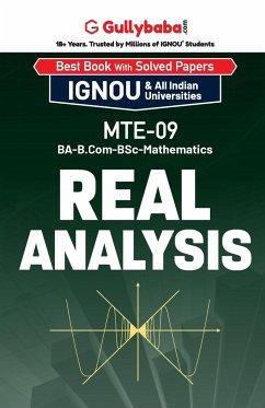 MTE-09 Real Analysis - Sharma, D. D.
