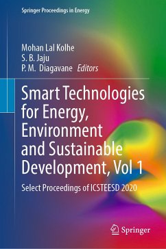 Smart Technologies for Energy, Environment and Sustainable Development, Vol 1 (eBook, PDF)