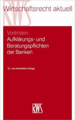 Cover Aufklärungs- und beratungspflichten der Banken (eBook, ePUB)